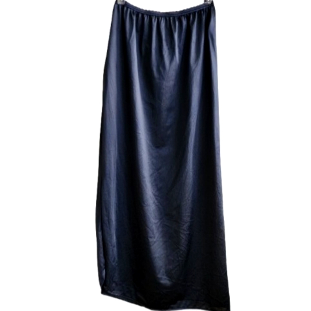 Henson Vintage Kickernick Black Long Half Slip M
